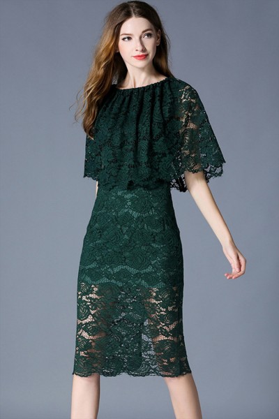 Glam Emerald Strapless